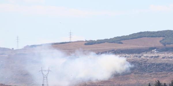 Band�rma'daki ��pl�k yang�n� yeniden ba�lad�