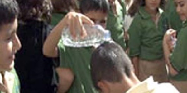 Öğrencilerin güneşle imtihanı