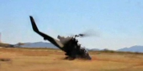 S�n�rda helikopter d��t� alarm�/ Video