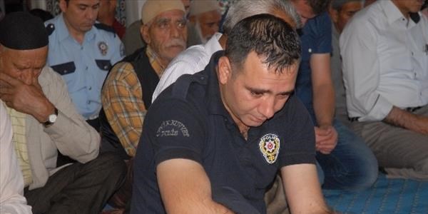 Şehit polisler için mevlit okutuldu