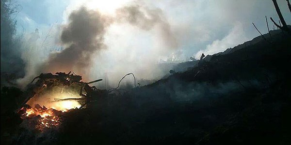 İşte Türk jetlerinin vurduğu helikopterin düşme anı/ Video
