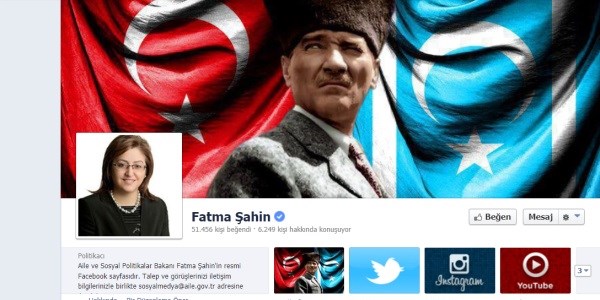 Bakan Şahin'in facebook adresi hacklendi