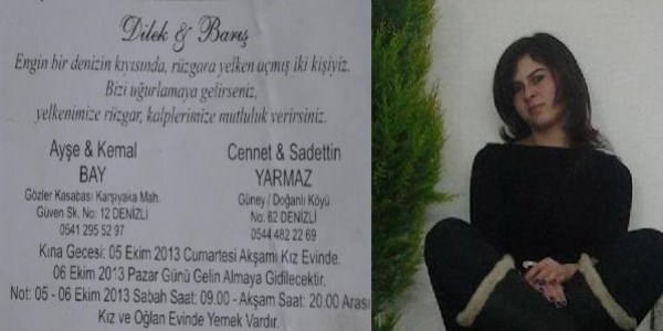 6 Ekim'de evlenecek ni�anl� �ift kazada �ld�