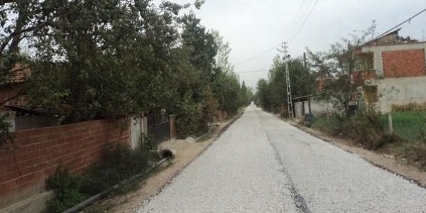 Erbaa'da asfalt çalışması