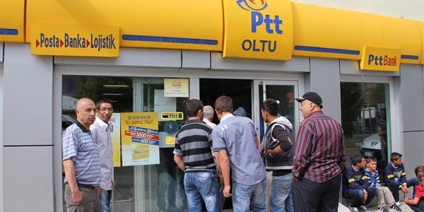PTT'de 1 personel çalışıyor