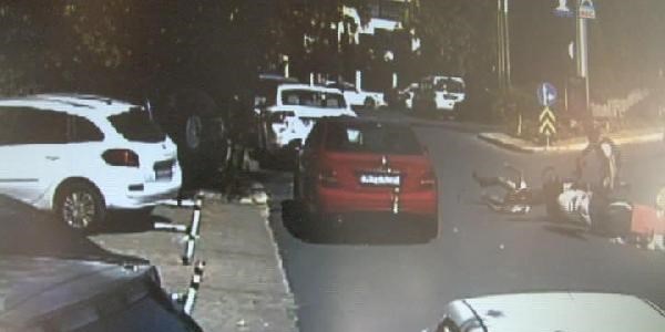 K�van� Tatl�tu� motosikletiyle kaza ge�irdi