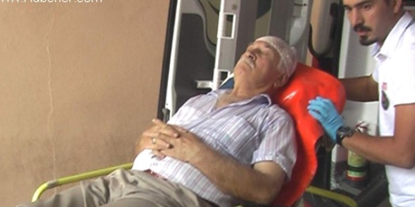 Merdivenlerden d��en adam yaraland�