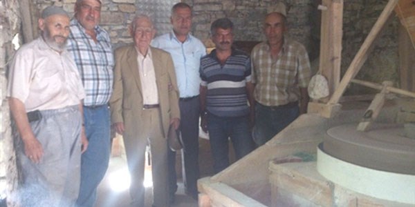 Soma'da 200 yıllık değirmen yeniden çalıştırıldı