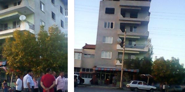 Okul çevresinde kurulan baz istasyonuna tepki