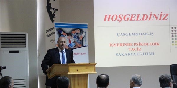 Çalışanlara işyerinde psikolojik taciz (mobbing) eğitimi verildi