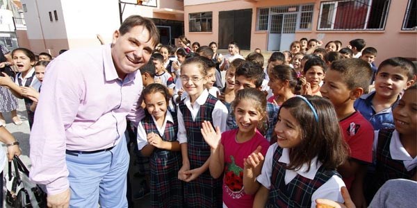 Tartan yeni e�itim d�neminde de okullara sahip ��kt�