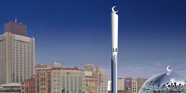 Yeni Taksim Camii Ba�bakan'�n masas�nda/ Video