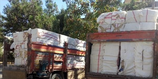 Gaziantep'te 5 milyon adet kaçak sigara filtresi ele geçirildi