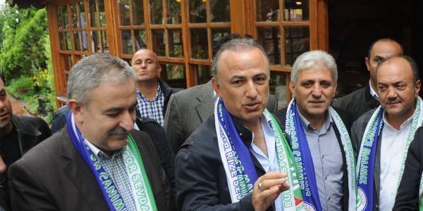 Çaykur Rizespor-Bursaspor arasında dostluk rüzgarı