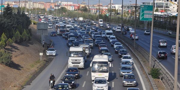 TEM'de derbi trafiği