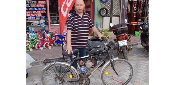 Jet bisiklet görenleri şaşırtıyor