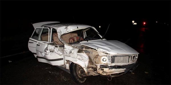 Erzurum'da trafik kazası: 1 ölü, 2 ağır yaralı