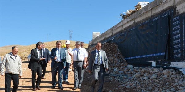 TOK� b�lgesine 3 bin tonluk su deposu yap�l�yor