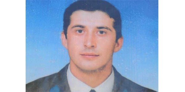 Kalp krizi sonucu şehit düşen asker son yolculuğuna uğurlandı