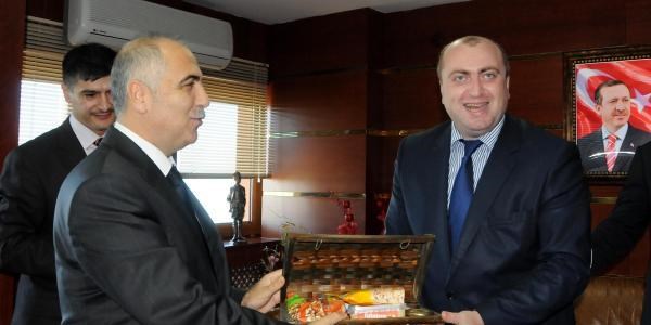 Acara Özerk Cumhuriyet Hükümet Başkanı Khabadze Giresun'da