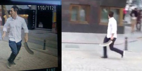 Palalı saldırgan CHP'nin tezgahı iddiası/ Video