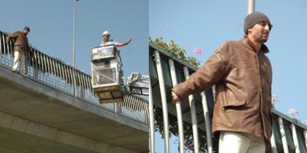 �ntihar etmek isteyen Libyal�'y� polis kurtard�