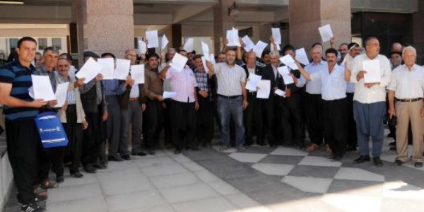 100 köylü savcılığa suç duyurusunda bulundu