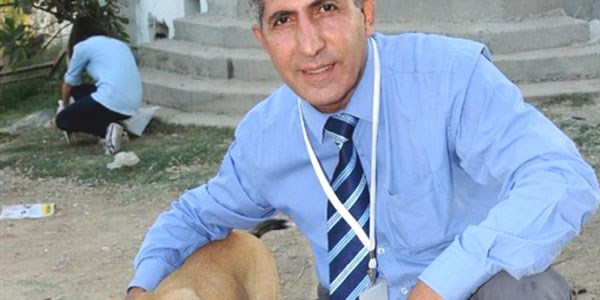 İşadamı, üniversitelilerle sokak hayvanlarını besliyor