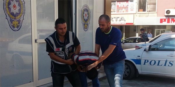 Polis merkezinde yakalanan h�rs�z tutukland�