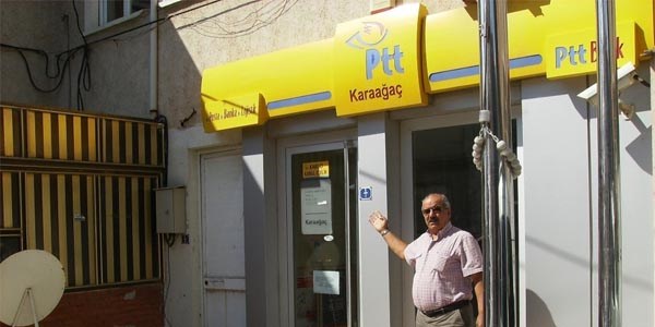 Karaa�a� PTT tepkisi