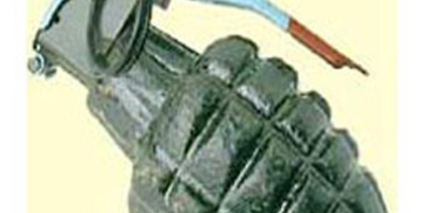 Karaman'da el bombası bulundu