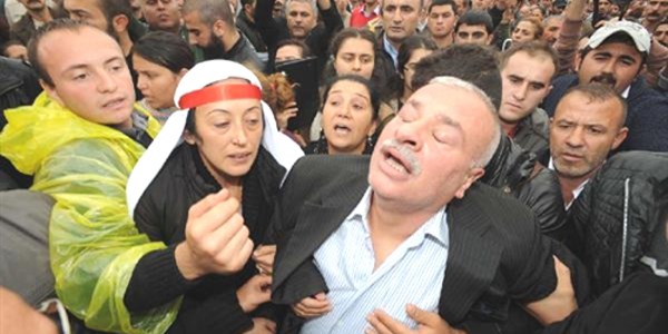 Baba Gedik, cenazeye katılmak üzere cezaevinden getirildi