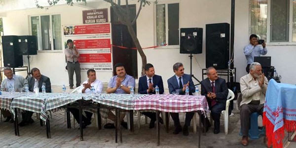 28 Şubatta kapatılan Kur'an Kursunu Ak Parti Milletvekili açtı