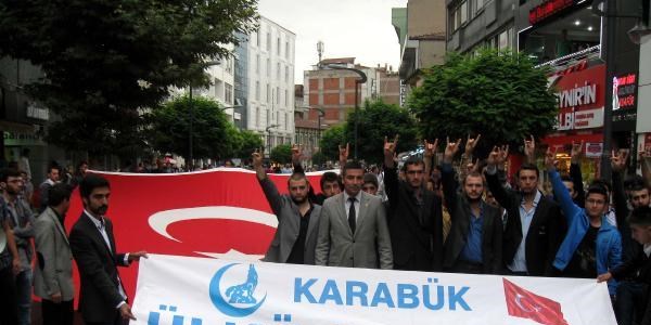 Karabük'te 'Andımız'ın kaldırılmasına tepki