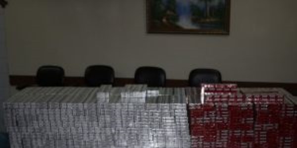 Çayeli'nde kaçak sigara operasyonu