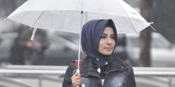 Kayseri'de yağmur etkili oldu