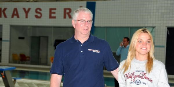 Dünyaca ünlü yüzme antrenörü Bob Bowman Kayseri'de