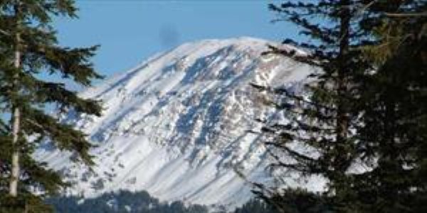Ilgaz Dağı beyaza büründü