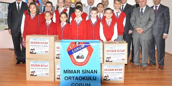 Bağcılar Belediyesi'nden Çorum'a 27 bin kitap