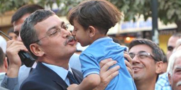 Şanlıurfa'da dostluğun kalbine yürüyüş yapıldı