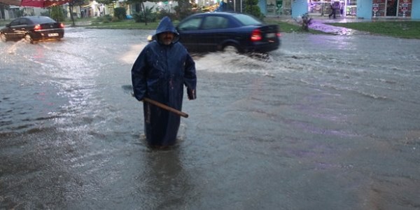 Samsun'da sağanak