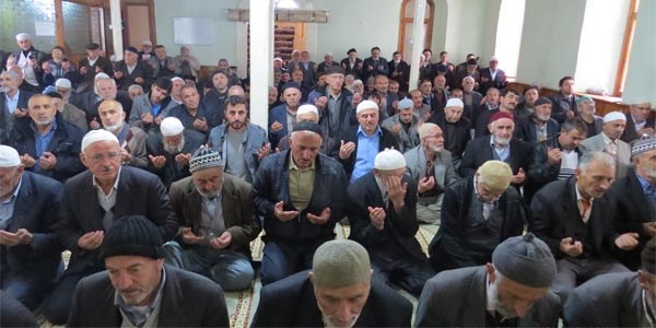 Kumru'da din görevlilerinden mevlit