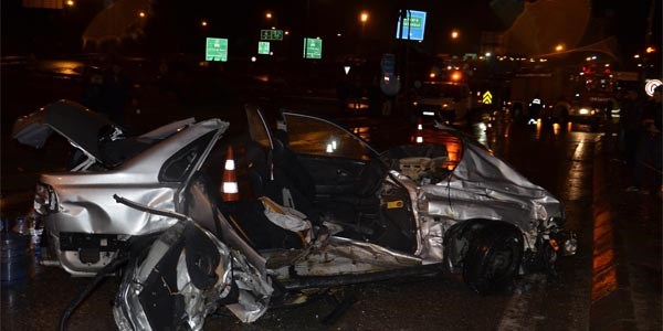 Bolu Da'nda trafik kazas: 2 l, 2 yaral