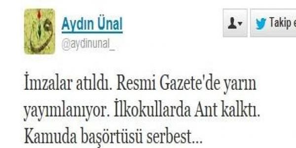 Kılık kıyafet ve andımız yönetmeliği yarın kalkıyor/ Video