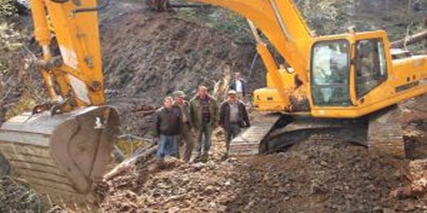 Köroğlu ormanlarına yeni yol yapılıyor