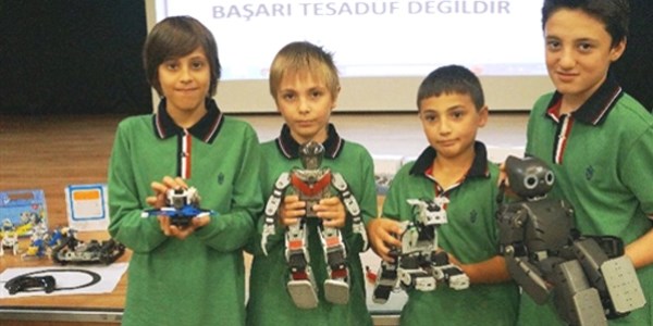Eğitim robotları işbaşında