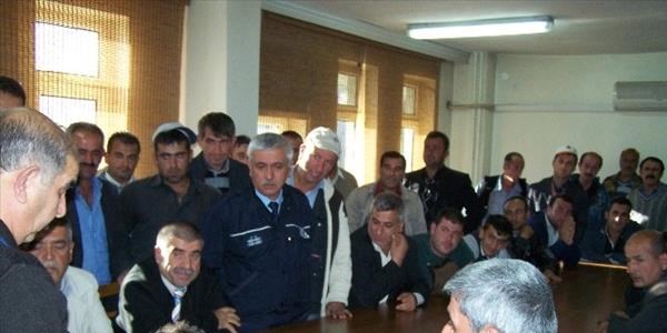 Besni'de Belediye işçilerinin kurası çekildi