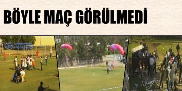 Maçta olmayan şey kalmadı