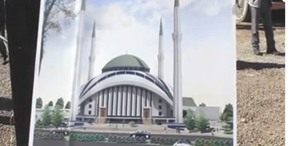 4 bin 500 kişilik caminin temeli atıldı