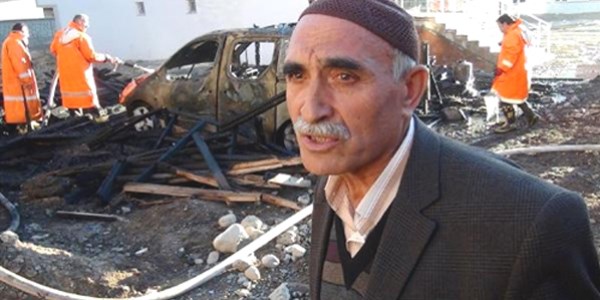 Borcunu yeni bitirdi�i otomobil yand�